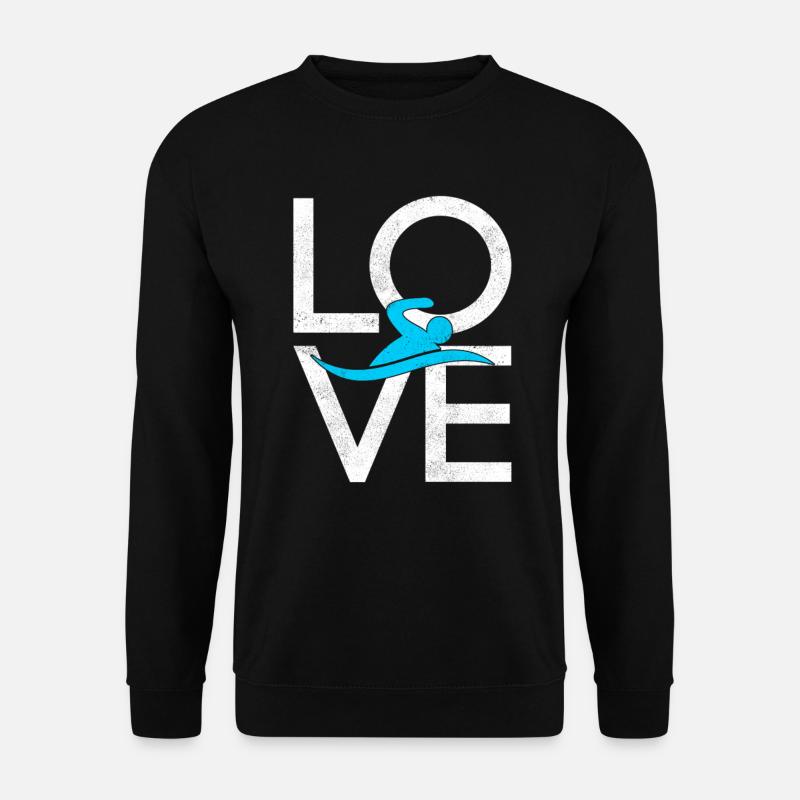 Swim - Unisex Sweatshirt - black