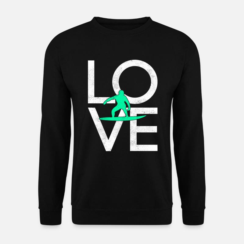 Surf - Sweat-shirt Unisexe - noir