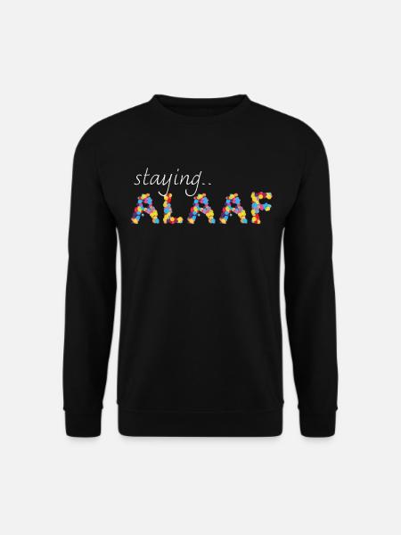 Staying Alaaf Karneval Fasching Konfetti - Unisex Pullover - Schwarz
