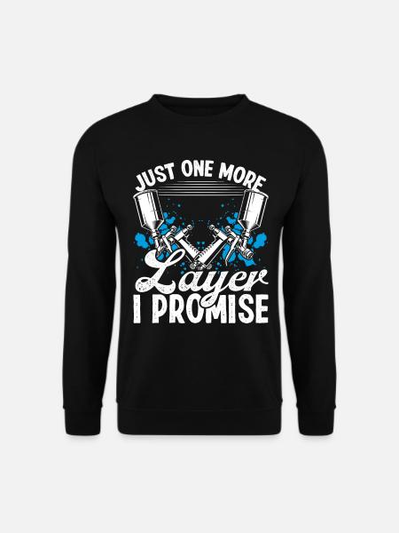 Autoværkstedstekniker Endnu en autolaker - Unisex sweater - sort