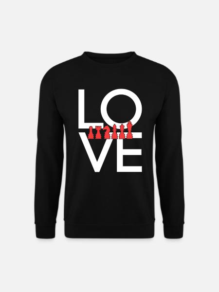 Schach - Unisex Pullover - Schwarz