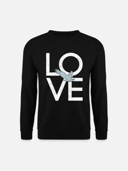 Adler - Unisex Pullover - Schwarz