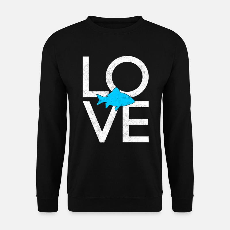 Fish - Unisex Sweatshirt - black