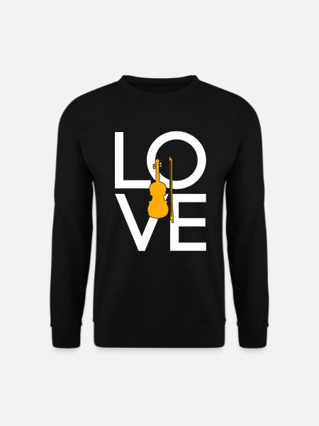 Violon - Sweat-shirt Unisexe - noir