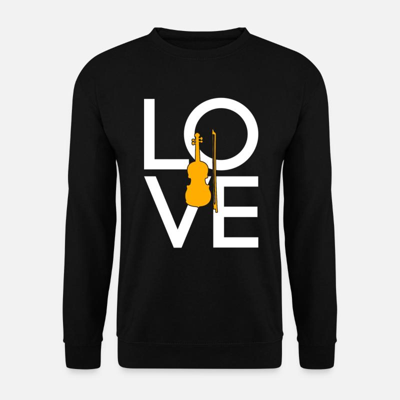 Violon - Sweat-shirt Unisexe - noir
