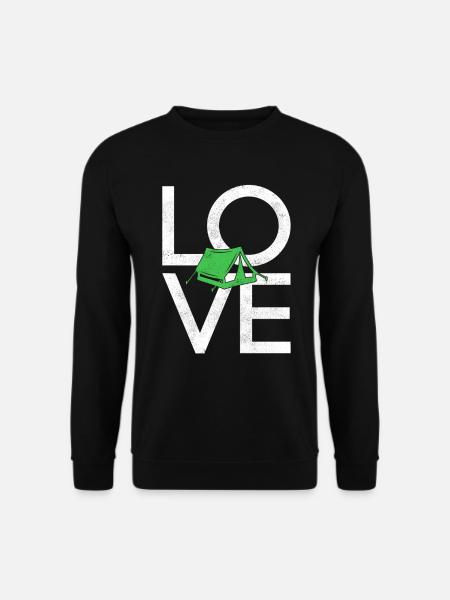 Camping - Unisex Sweatshirt - black