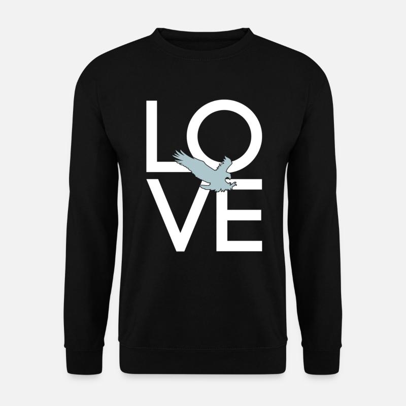 Eagle - Unisex Sweatshirt - black