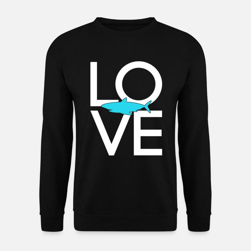 Requin - Sweat-shirt Unisexe - noir
