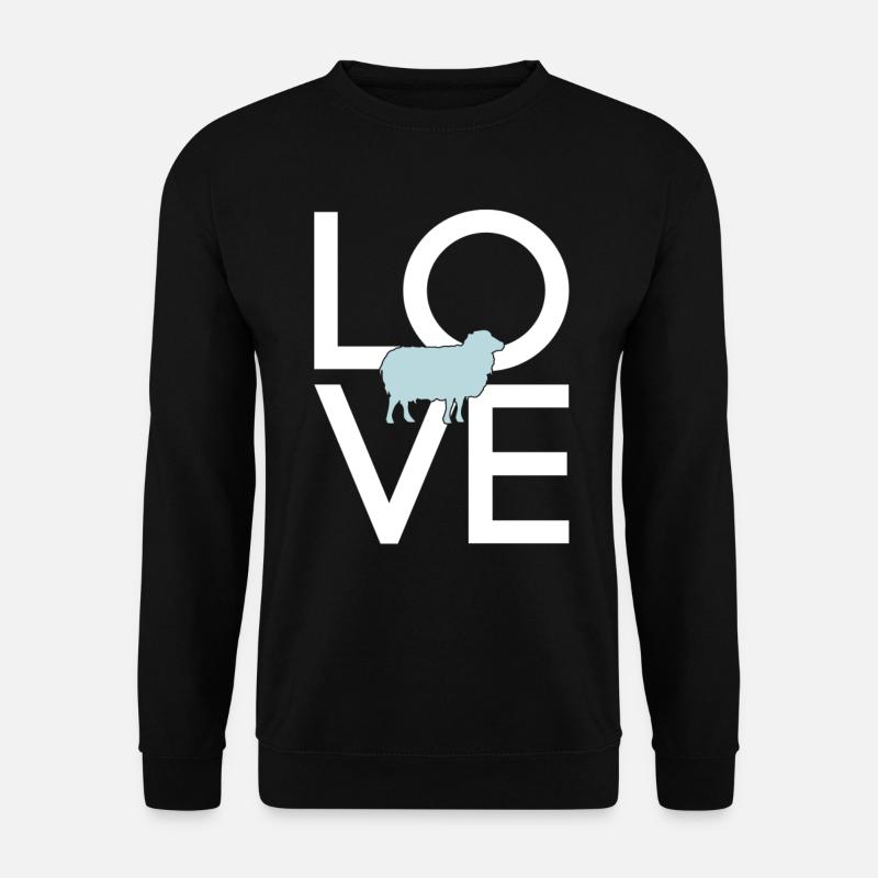 Sheep - Unisex Sweatshirt - black