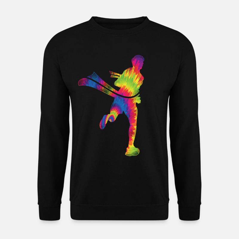 Running Runner Half Marathon Cravate - Sweat-shirt Unisexe - noir