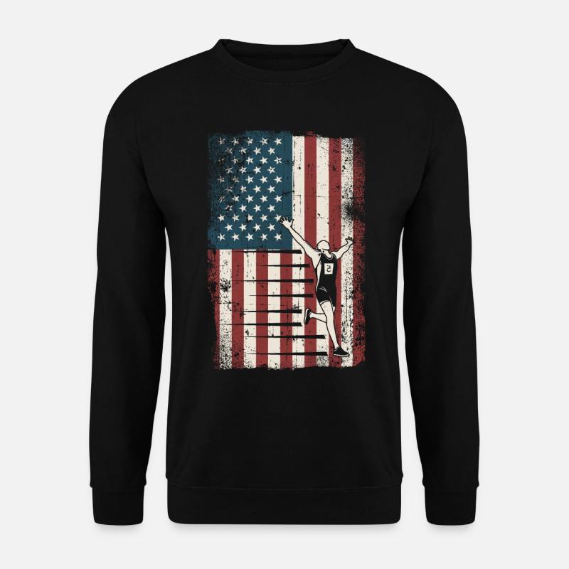 Running Runner Semi-Marathon - Sweat-shirt Unisexe - noir