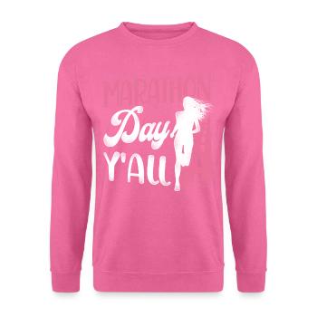 Running Runner Half Marathon - Unisex Sweatshirt - pink - Front