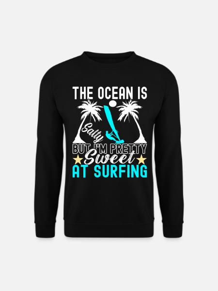 Windsurfing Windsurfen - Unisex Pullover - Schwarz