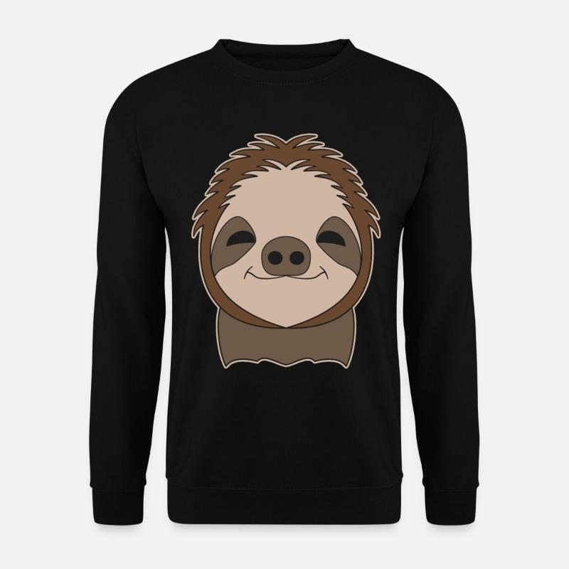 Sloth - Unisex Sweatshirt - black
