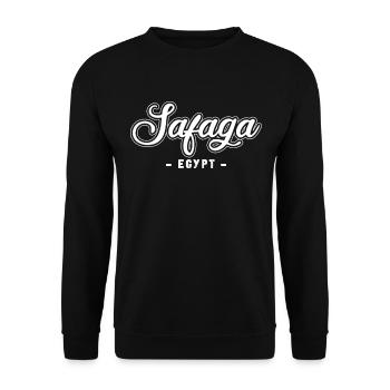 Holiday Travel Egypt Red Sea Safaga - Unisex Sweatshirt - black - Front - Alina (178cm) & Michal (187cm)