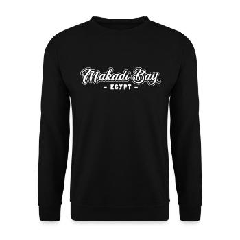 Holiday Trip Egypt Red Sea Makadi Bay - Unisex Sweatshirt - black - Front - Alina (178cm) & Michal (187cm)