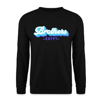 Holiday Trip Egypt Red Sea Brothers - Unisex Sweatshirt - black - Front - Alina (178cm) & Michal (187cm)