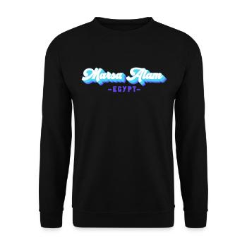 Holiday Trip Egypt Red Sea Marsa Alam - Unisex Sweatshirt - black - Front - Alina (178cm) & Michal (187cm)