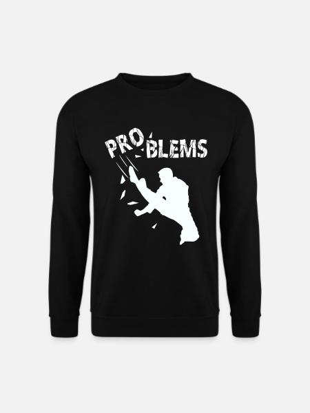 Problem Karate Kampfsportarten Kämpfen - Unisex Pullover - Schwarz