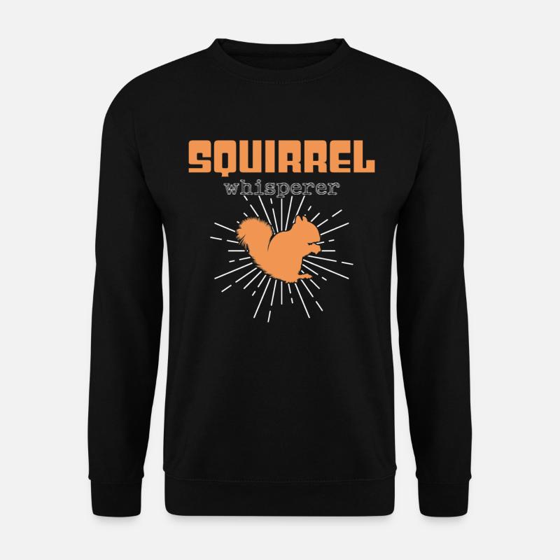 Squirrel Whisperer - Unisex Sweatshirt - black