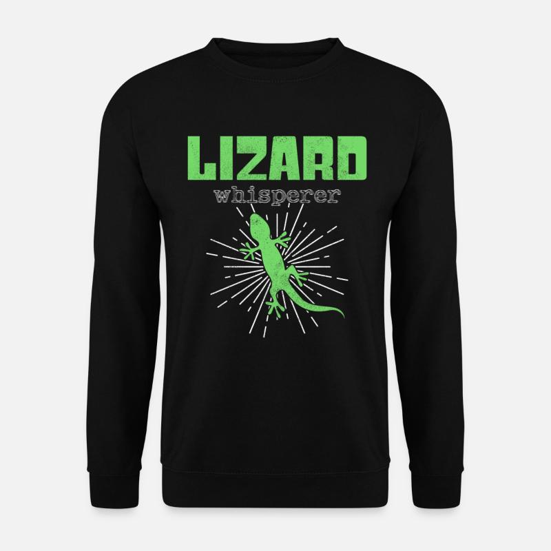 Lizard Whisperer - Unisex Sweatshirt - black