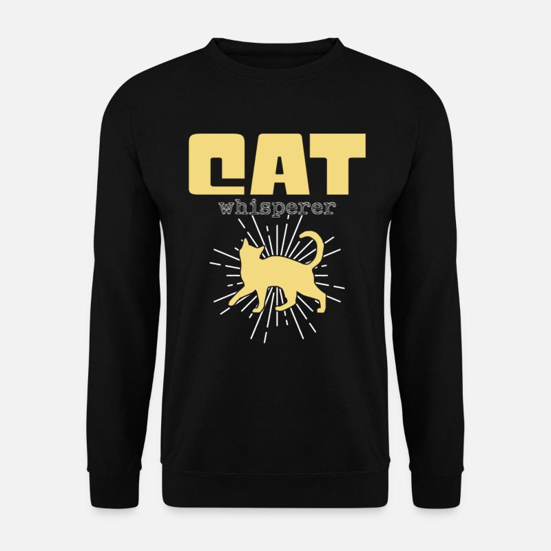 Cat Whisperer - Unisex Sweatshirt - black