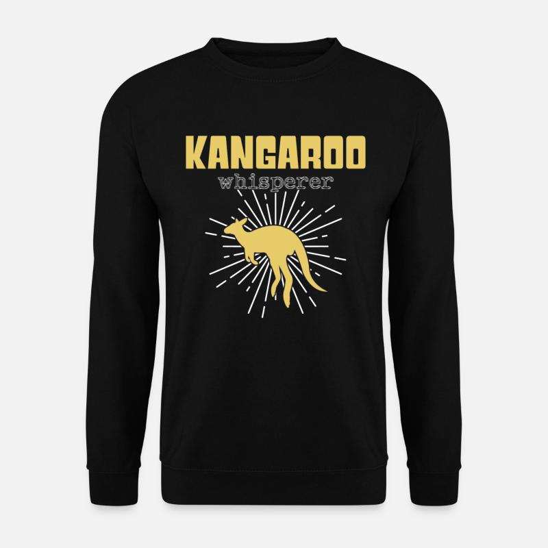Kangaroo Whisperer - Unisex Sweatshirt - black