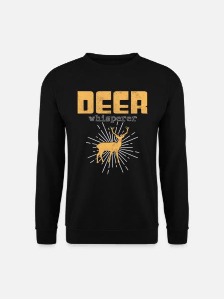 Deer Whisperer - Unisex Sweatshirt - black