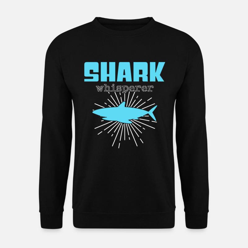 Shark Whisperer - Unisex Sweatshirt - black