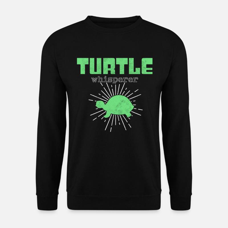 Turtle Whisperer - Unisex Sweatshirt - black