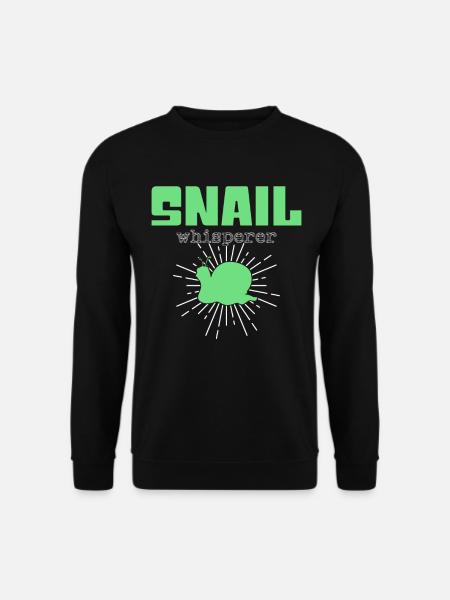 Snail Whisperer - Unisex Sweatshirt - black