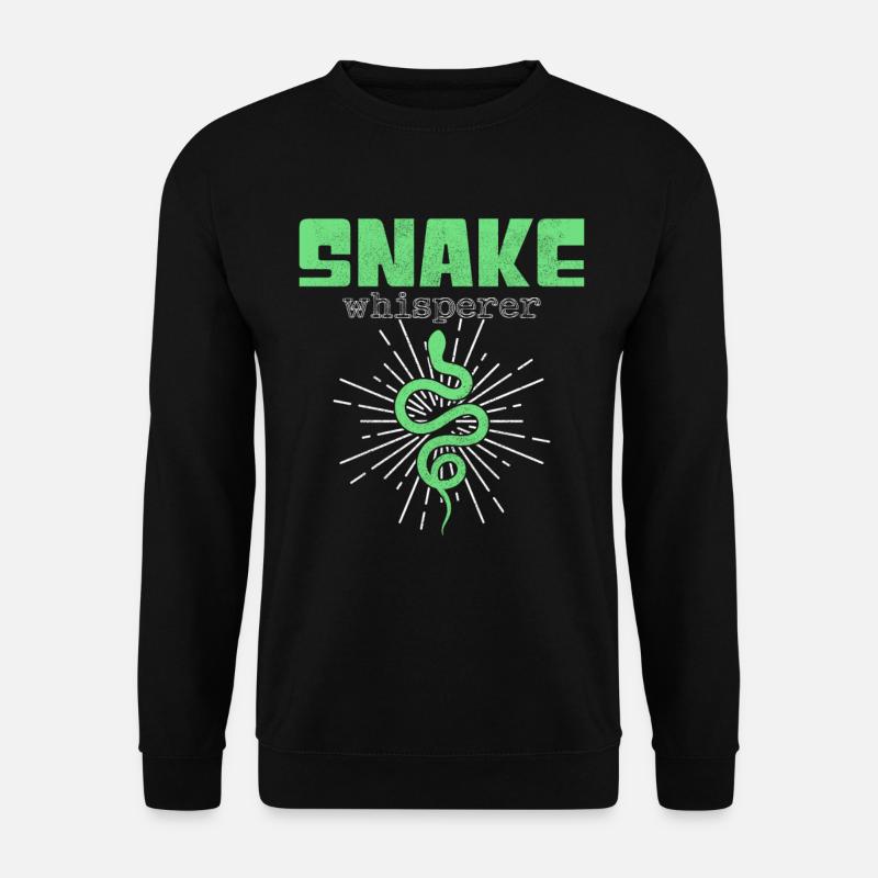 Snake Whisperer - Unisex Sweatshirt - black