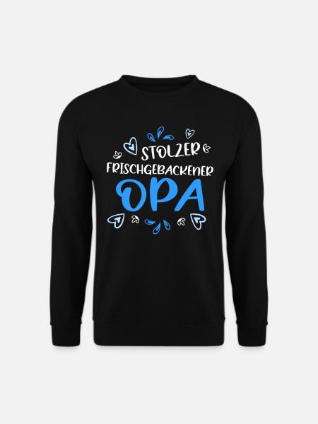 Stolzer frischgebackener Opa - Unisex Pullover - Schwarz
