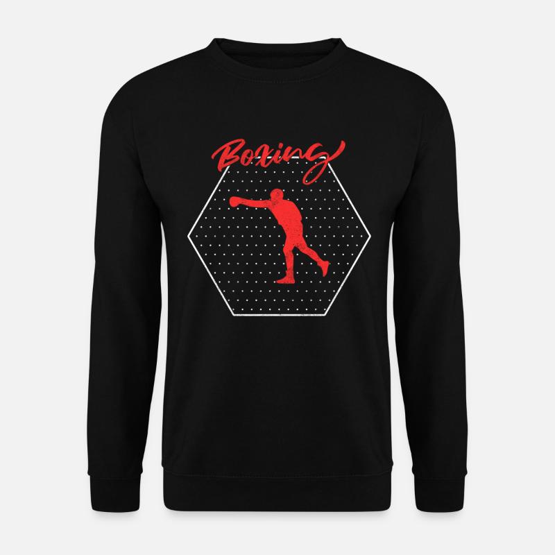 Boxen - Unisex Pullover - Schwarz