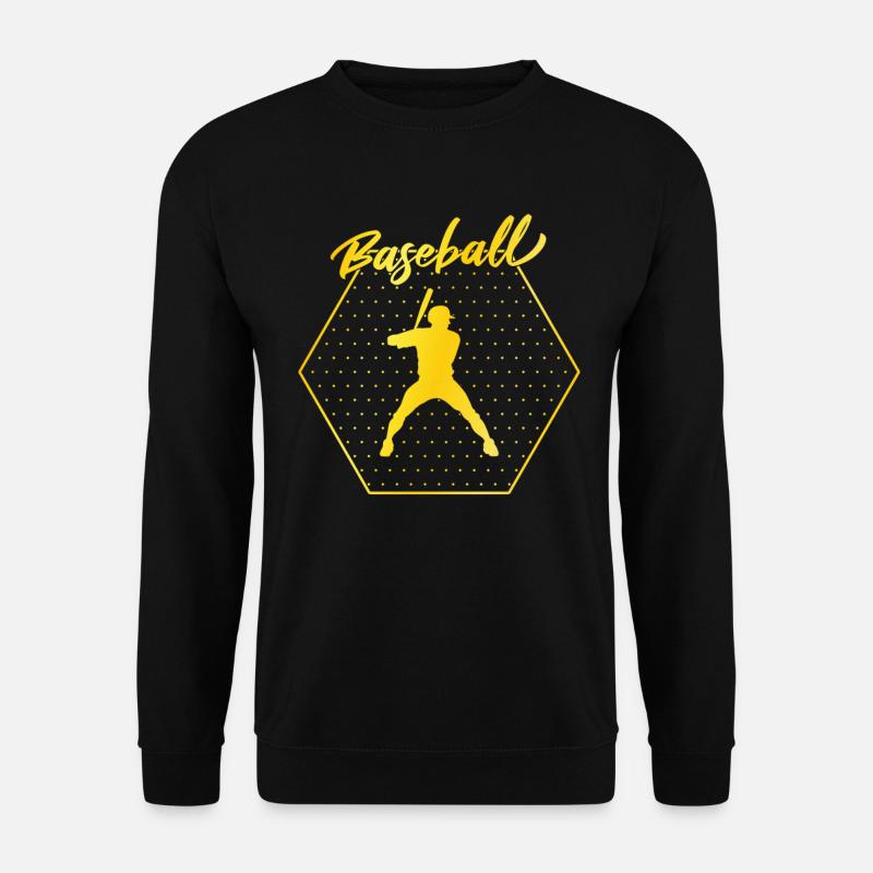 Baseball - Unisex Sweatshirt - black