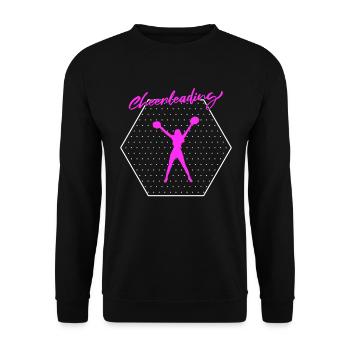 cheerleading - Sweat-shirt Unisexe - noir - Devant - Alina (178cm) & Michal (187cm)