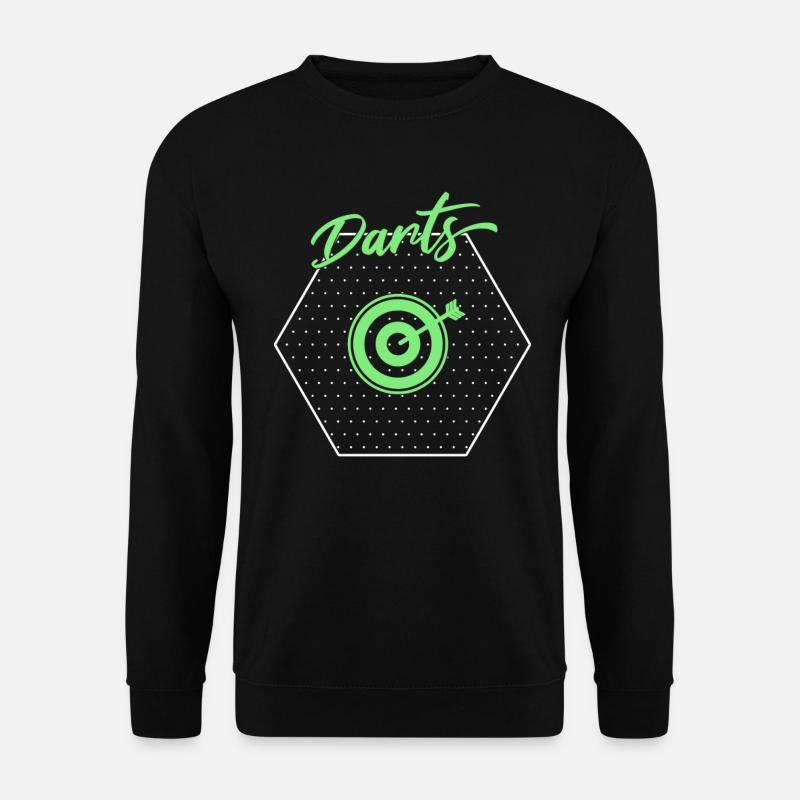 Fléchettes - Sweat-shirt Unisexe - noir