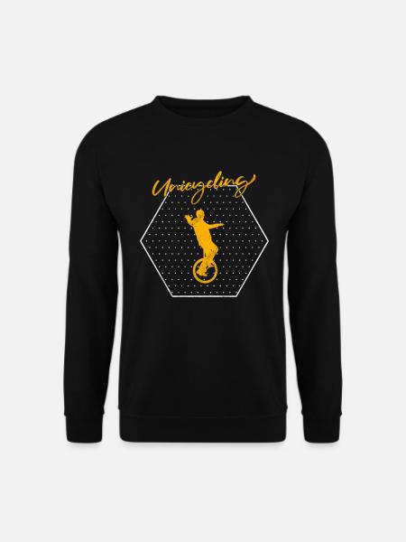 Einrad - Unisex Pullover - Schwarz