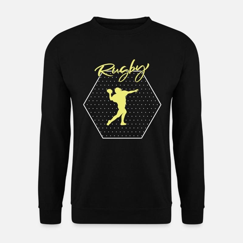 Rugby - Unisex Pullover - Schwarz