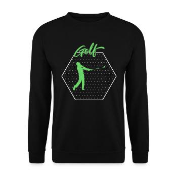gulf - Unisex Sweatshirt - black - Front - Alina (178cm) & Michal (187cm)