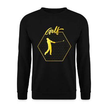 gulf - Unisex Sweatshirt - black - Front - Alina (178cm) & Michal (187cm)