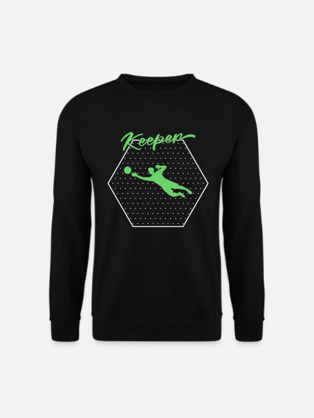 Goalkeeper keeper - Unisex Sweatshirt - black