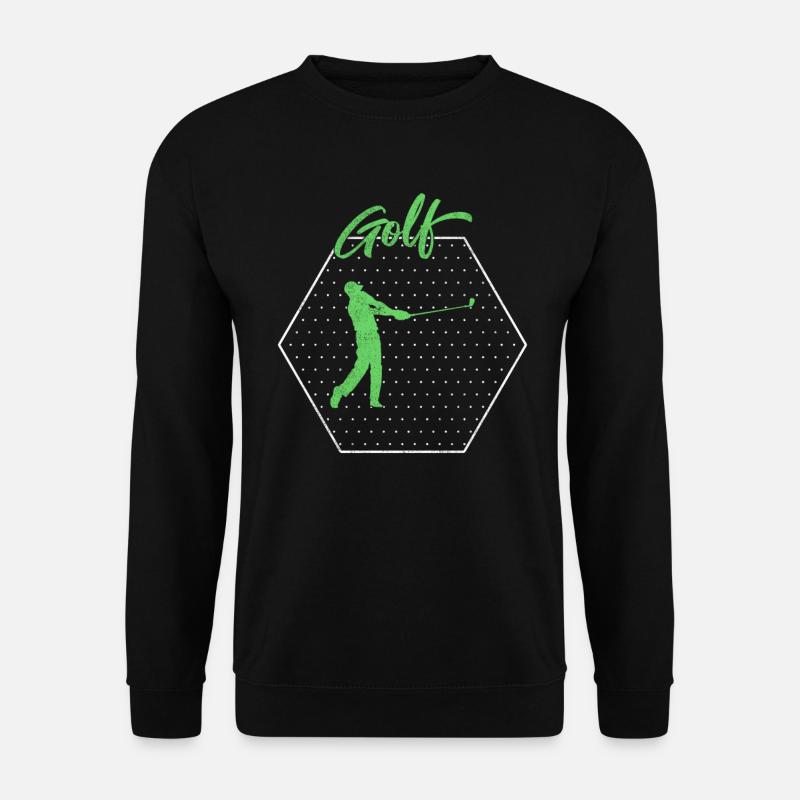 Golf - Unisex Pullover - Schwarz