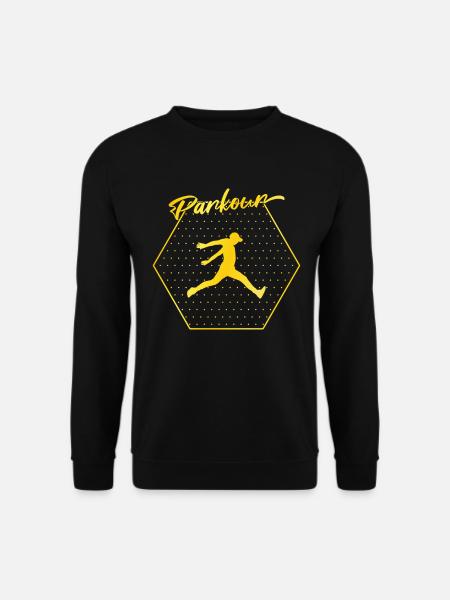 Parkour - Unisex Sweatshirt - black