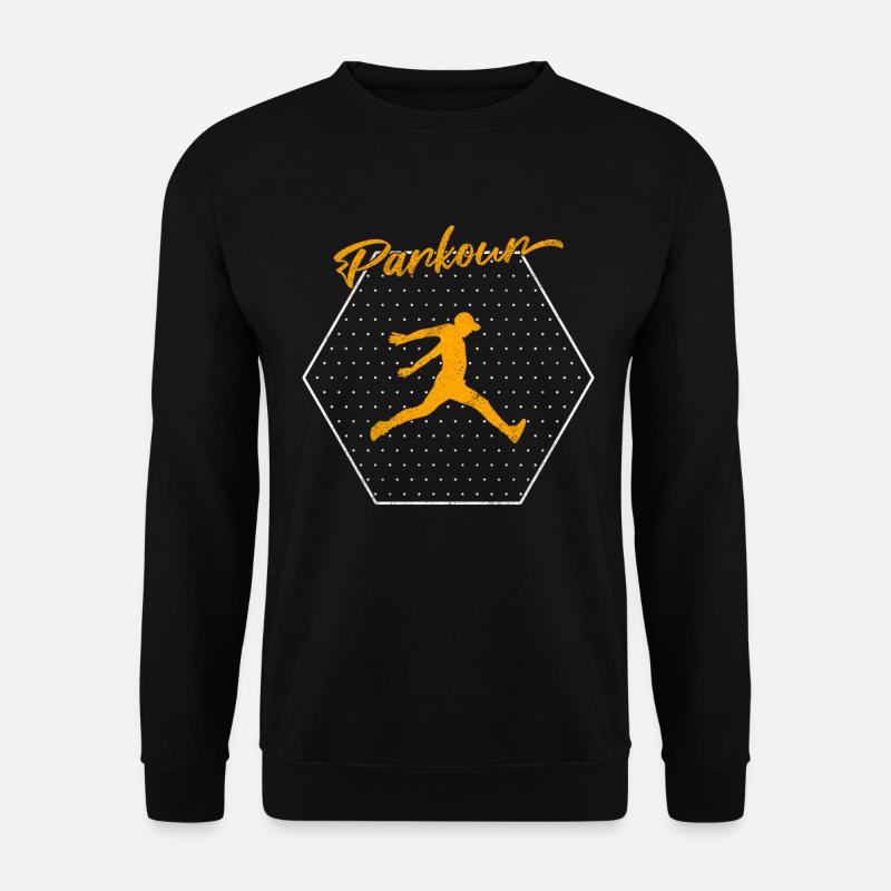 Parkour - Unisex Sweatshirt - black