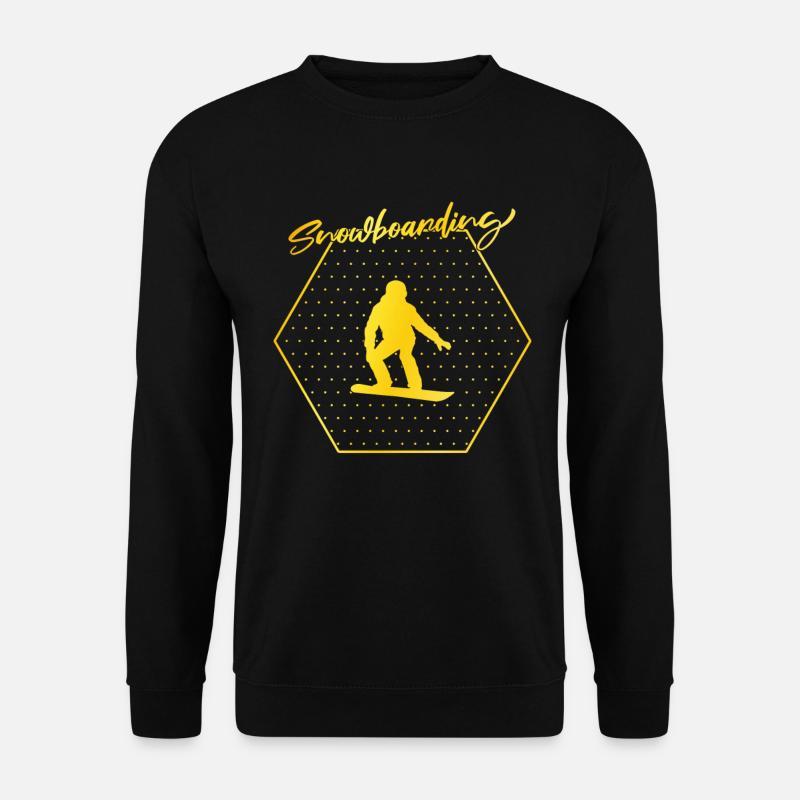 Snowboarding - Unisex Sweatshirt - black