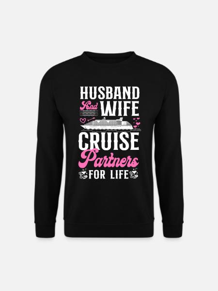 Cruise Ship Vacation Marriage - Unisex Sweatshirt - black