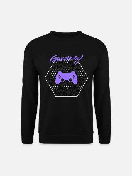 Gaming - Unisex Pullover - Schwarz