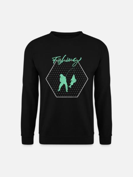 Angling - Unisex Sweatshirt - black