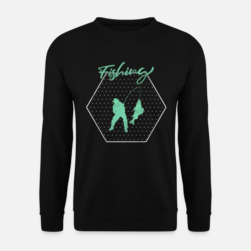 Angling - Unisex Sweatshirt - black